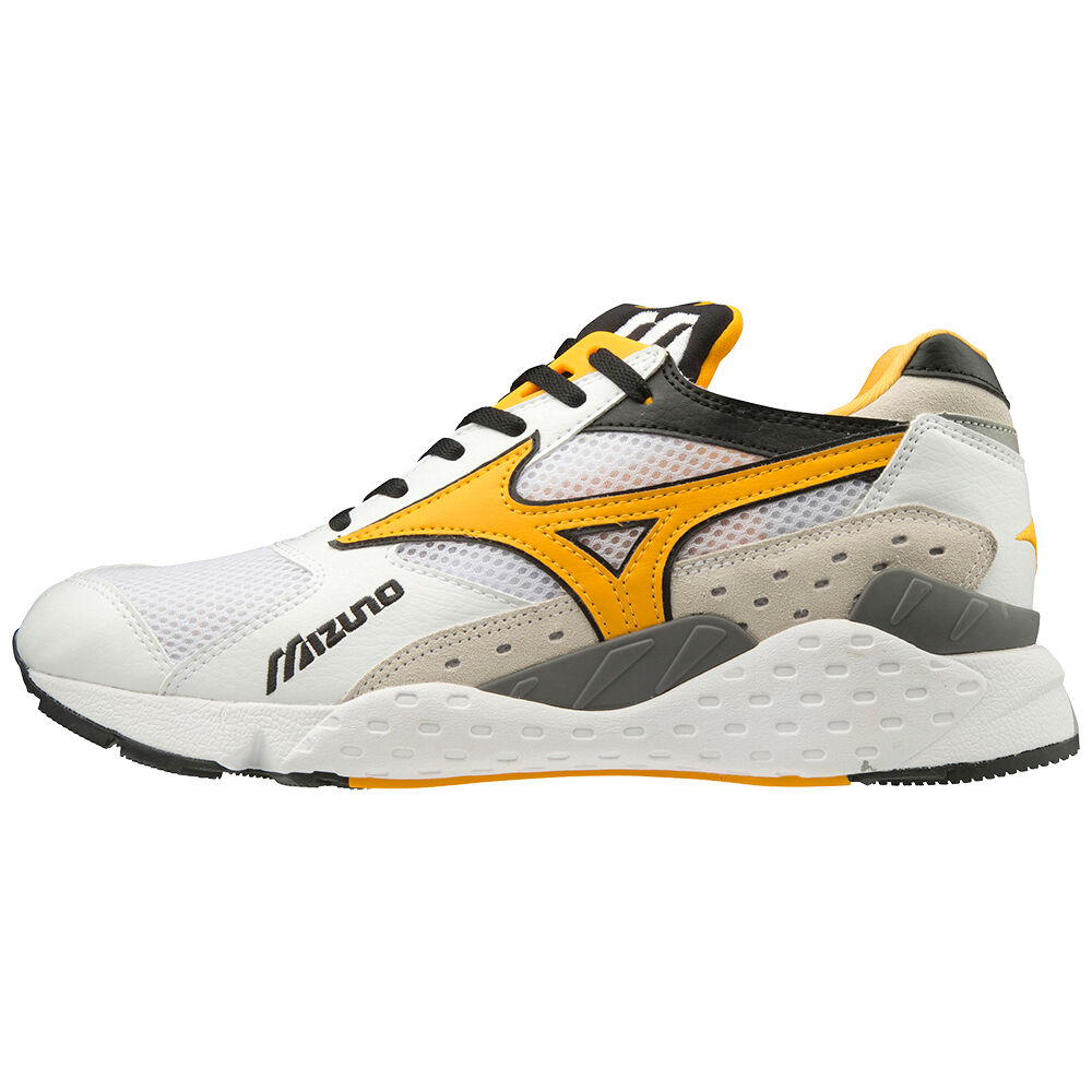 Tênis Mizuno Mondo Control - Homem - Branco/Pretas - JPSUH3054